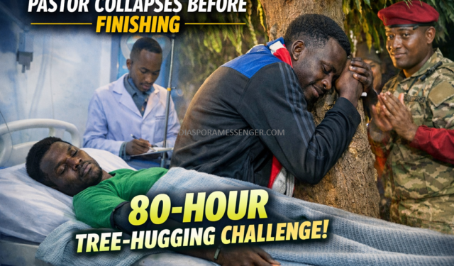 Pastor Irungu Collapses After 80-Hour Tree-Hugging Challenge
