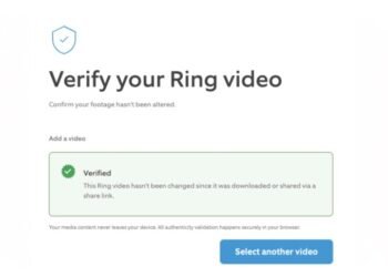 Ring is adding a new content verification feature to videos