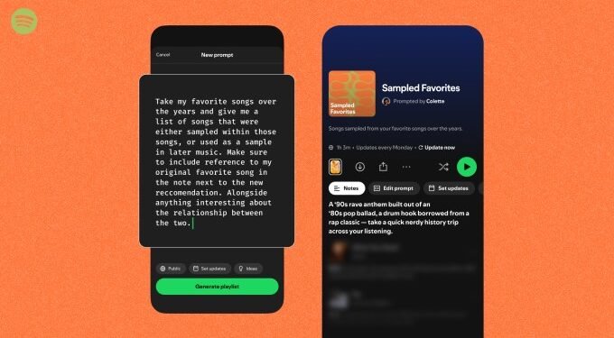 Spotify brings AI-powered Prompted Playlists to the U.S. and Canada