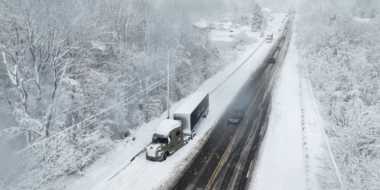 This Mega Snowstorm Will Be a Test for the US Supply Chain