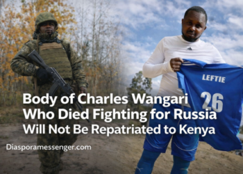 Tragic Story of Charles Wangari Who Died Fighting for Russia