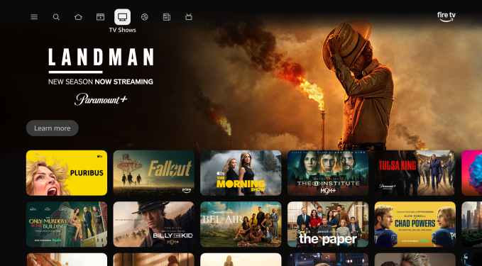 Amazon Fire TV’s new interface is now rolling out in the US