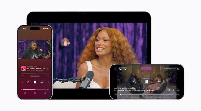 Apple Podcasts is getting an enhanced video experience this spring
