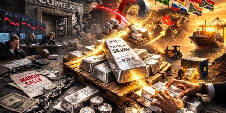 BRICS Pulls Silver Out of COMEX, JP Morgan Left Scrambling