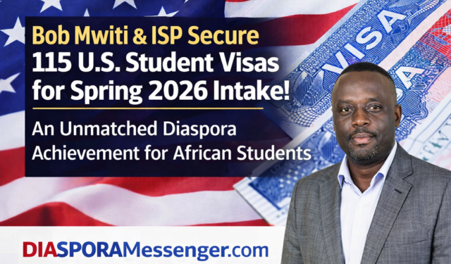 Bob Mwiti and ISP Secure 115 US Student Visas