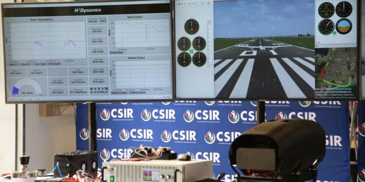CSIR demonstrates propulsion for hydrogen fuel cell-powered UAV