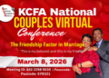 KCFA Couples Virtual Conference: Friendship Factor in Marriage