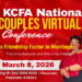 KCFA Couples Virtual Conference: Friendship Factor in Marriage