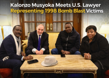 Kalonzo Meets US Lawyer Representing 1998 Bomb Blast Victims