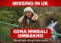Kenyan Diaspora Woman Missing in UK