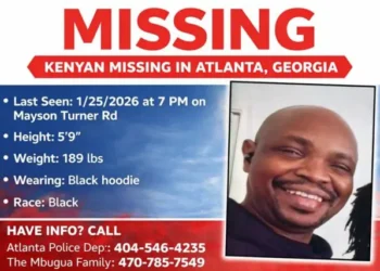 Kenyan Man Josphat Mbugua Reported Missing in Atlanta, Georgia