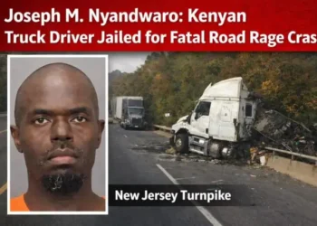 Kenyan Truck Driver Jailed for Fatal Road Rage Crash in NJ