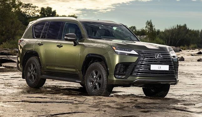 Lexus LX seamlessly swaps petrol for hybrid powertrain