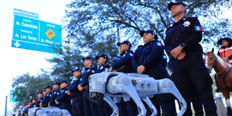 Robot Dogs Are on Going on Patrol at the 2026 World Cup in Mexico