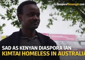 Sad as Kenyan Diaspora Ian Kimtai Found Homeless in Australia