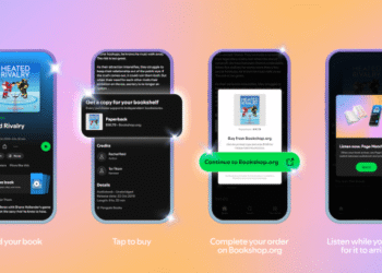 Spotify ventures into physical book sales, adds new audiobook features