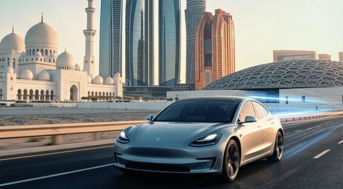 Tesla Full Self-Driving trials begin in Abu Dhabi