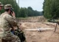 The Army is writing the book on using small drones in a tank formation