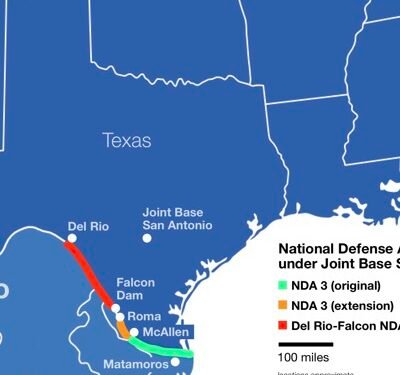 The US military is taking control of more Texas borderland
