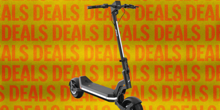 These Deals Can Have You Zipping Around on a New E-Scooter This Spring