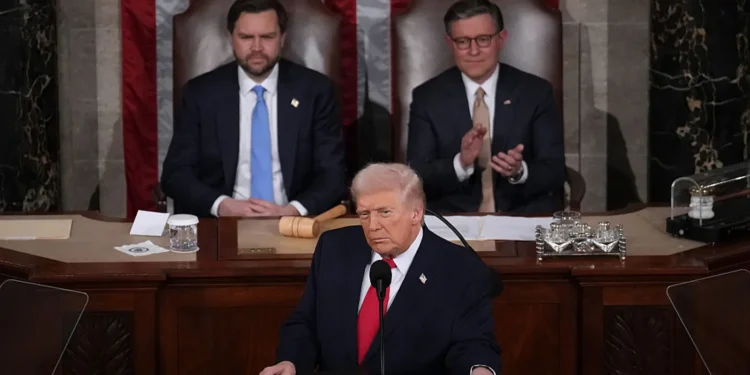 Trump’s State of the Union trumpets healthcare greatest hits, but no new policies