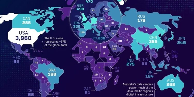 What’s The Rush? US Dominates Global Data Center Population