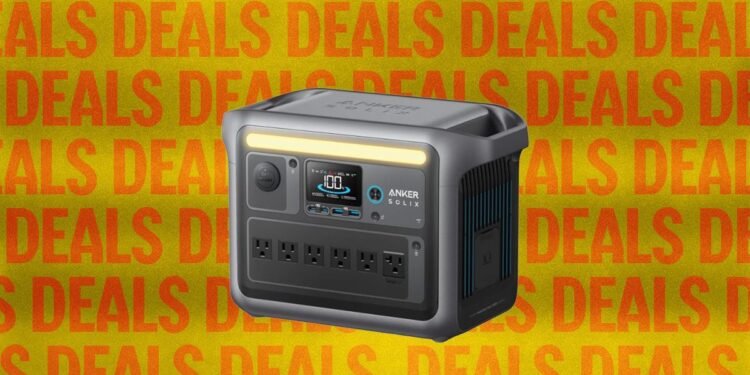 Anker’s Discounted Power Station Can Power Your Next Camping Trip