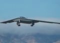 B-21 spotted in aerial-refueling test flights