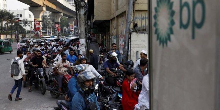 Bangladesh rations fuel as Middle East conflict spur panic buying