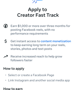 Facebook launches a new monetization program to attract popular creators from TikTok, YouTube