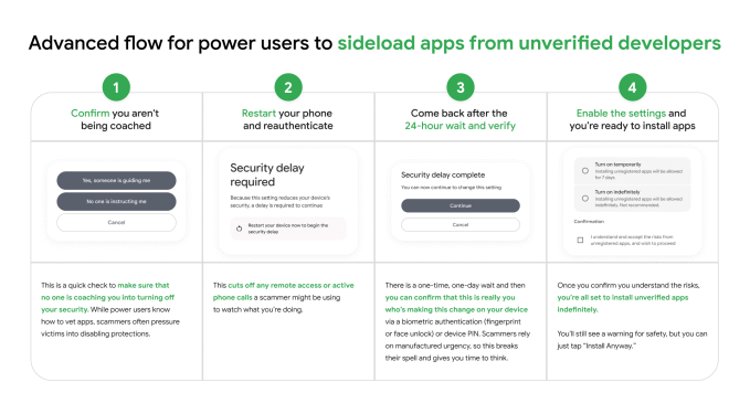 Google introduces a new way for users to sideload Android apps that still protects against scams