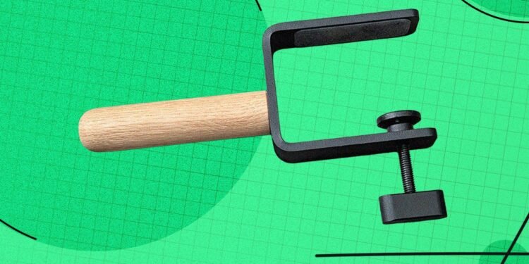 I Clamp Every Accessory I Can to My Desk To Avoid Clutter, and You Should, Too