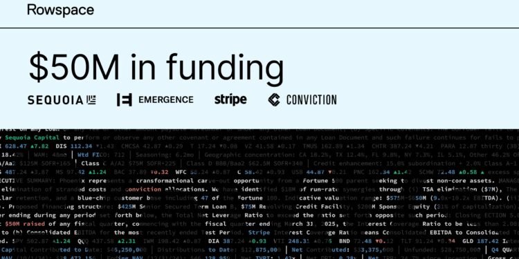 Rowspace Raises $50M to Bring AI for Private Equity Out of the Back Office