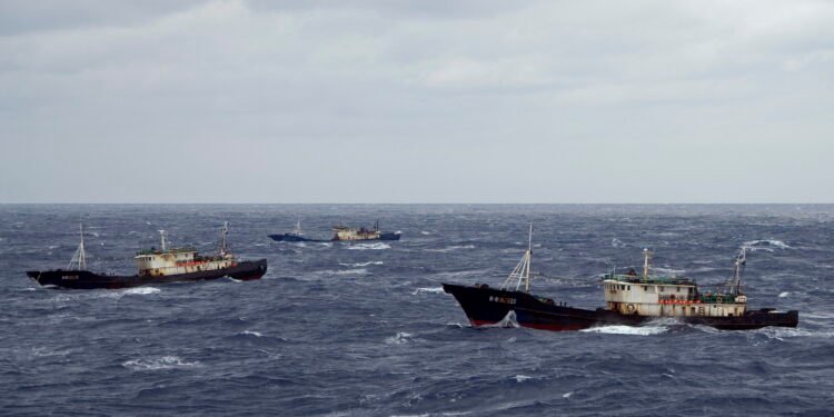 South African authorities fine four Chinese fishing vessels over illegal entry