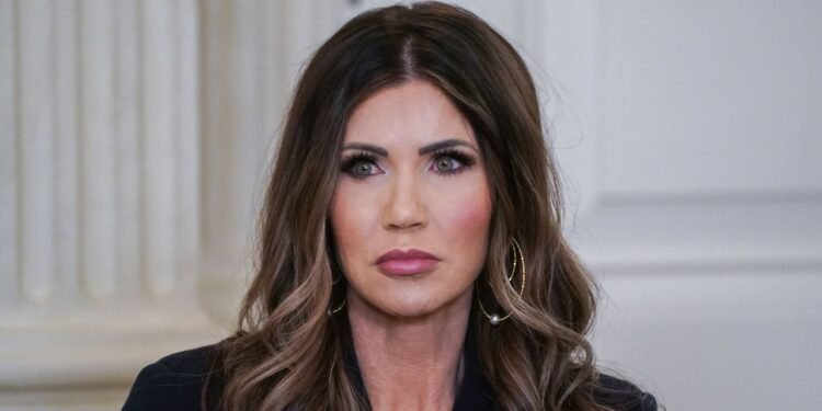 The Controversies Finally Caught Up to Kristi Noem