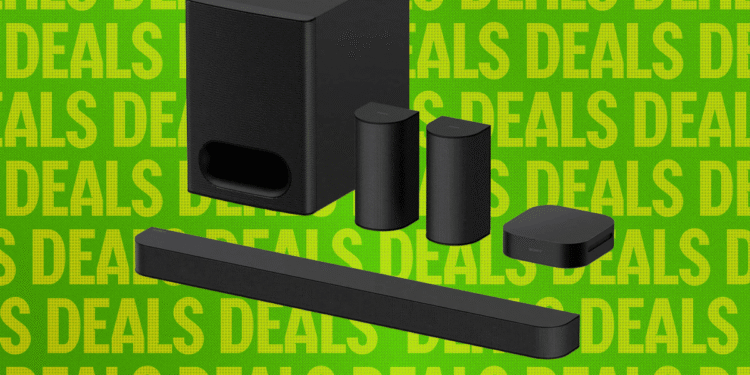 This 5.1 Soundbar Bundle Is $100 Off
