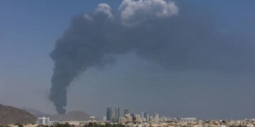 UAE Gas Field Set Ablaze as Iran Strikes Hit Energy Supplies