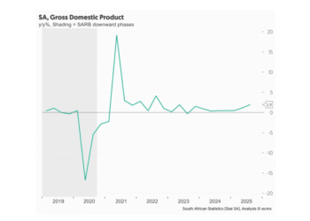 Weak Investment Continues To Weigh On South Africa’s Growth Outlook